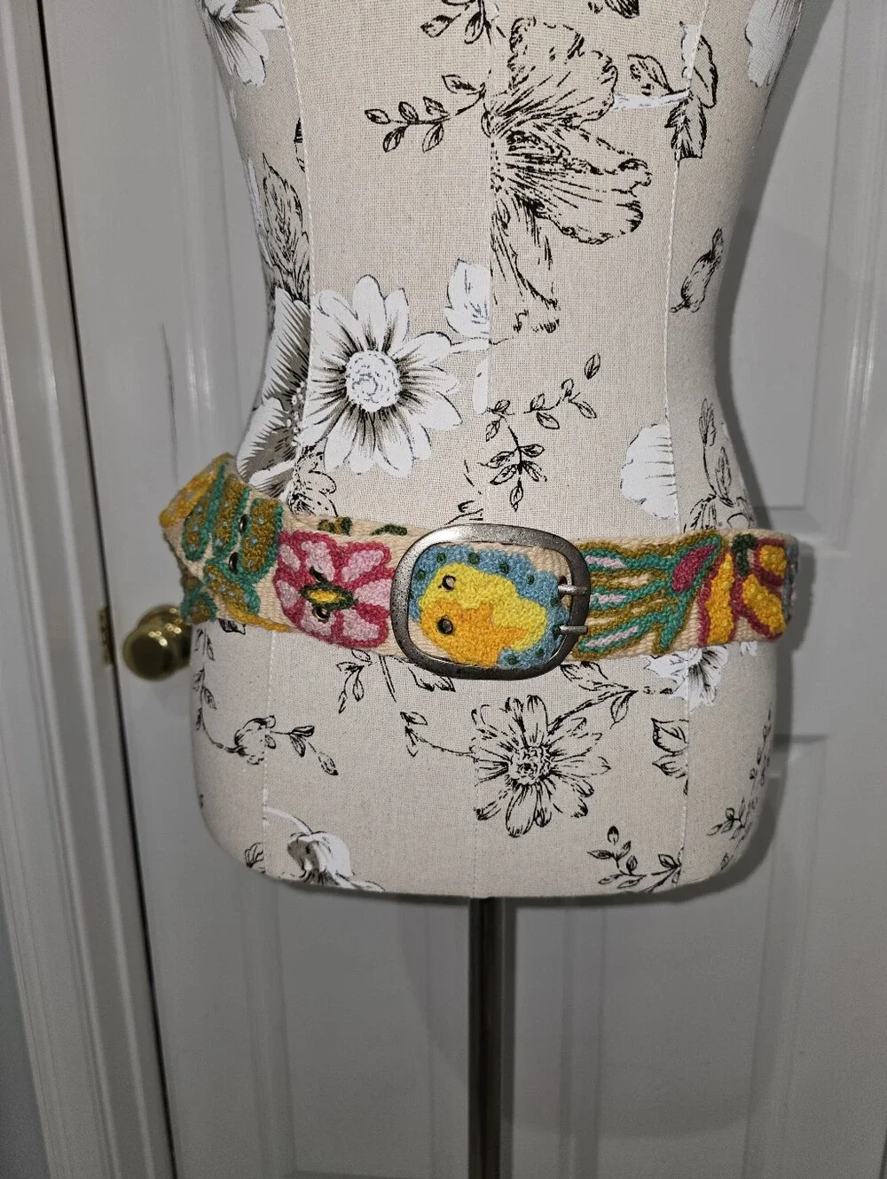 Vintage Jenny Krauss, 100% Wool Belt, Size Large